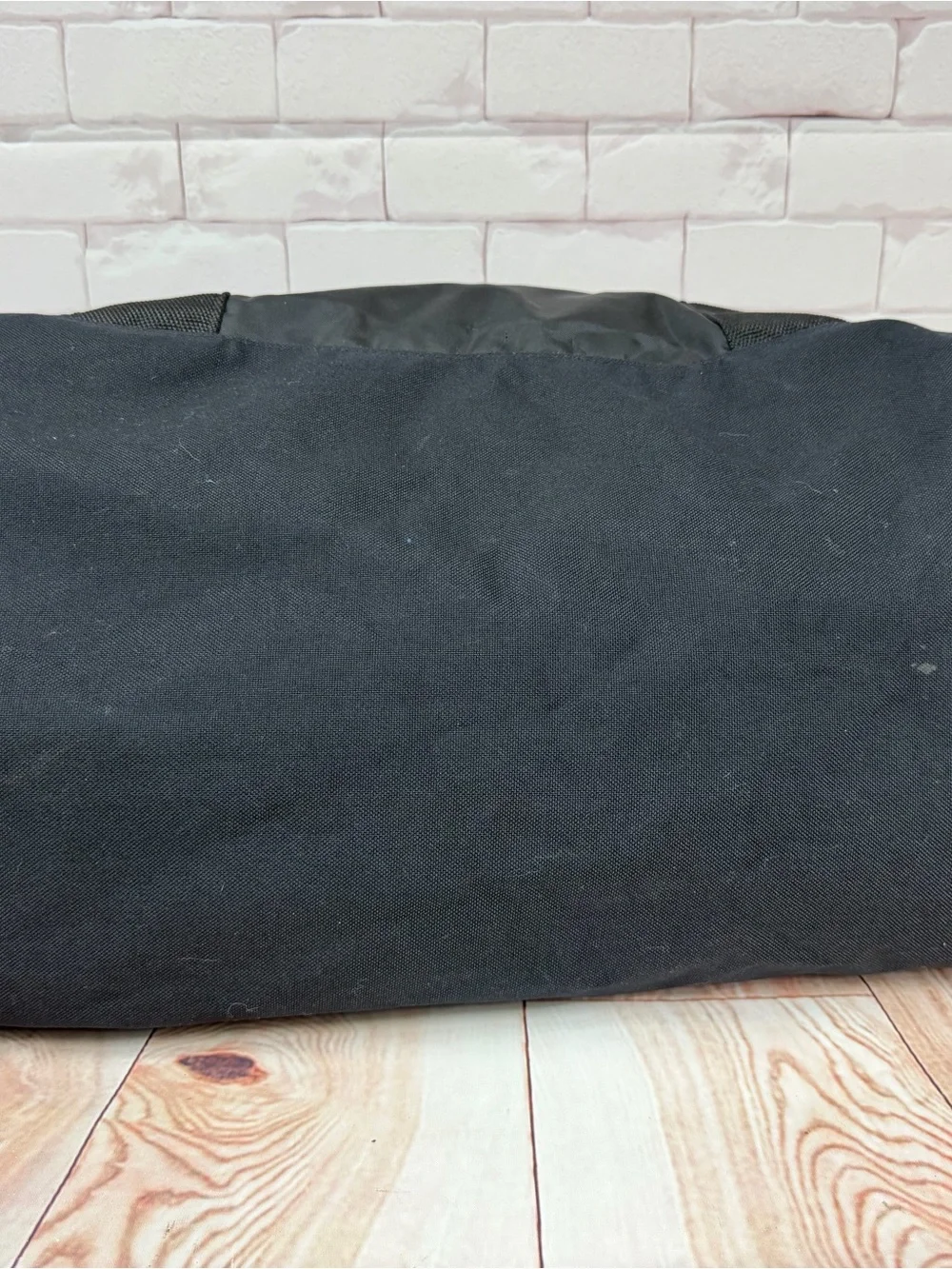 L.L. Bean Black Men's Duffel with Front Zip Pocket